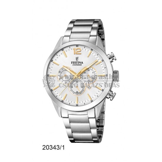 FESTINA F20343/1 TIMELESS CHRONO FÉRFI ÓRA
