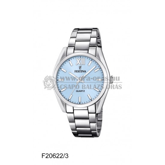FESTINA F20622-3 ALEGRIA BOYFRIEND NŐI ELEMES QUARTZ KARÓRA