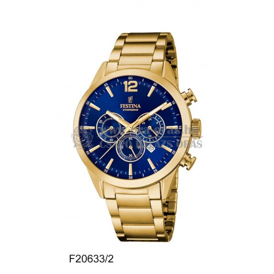 FESTINA F20633/2 TIMELESS CHRONO férfi karóra FESTINA F20633/2 TIMELESS CHRONO férfi karóra