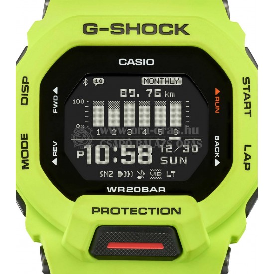 CASIO GBD-200-9ER G-SHOCK G-SQUAD férfi karóra CASIO GBD-200-9ER G-SHOCK G-SQUAD férfi karóra
