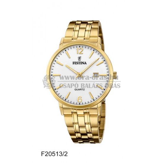 FESTINA F20513/2 Classic-Steel férfi karóra FESTINA F20513/2 Classic-Steel férfi karóra