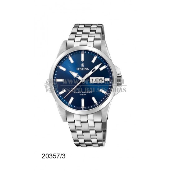 FESTINA F20357/3 CLASSIC-STEEL férfi karóra