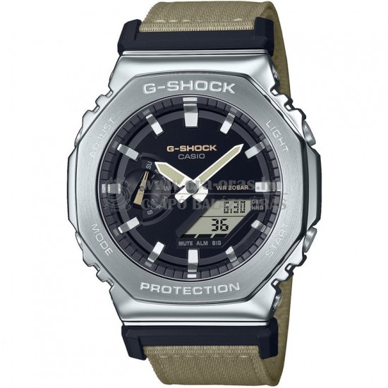 CASIO GM-2100C-5AER G-SHOCK Classic Utility Metal elemes férfi karóra CASIO GM-2100C-5AER G-SHOCK Classic Utility Metal elemes férfi karóra