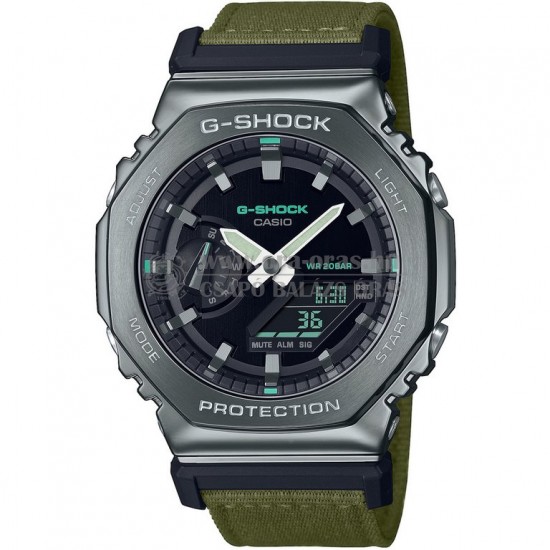 CASIO GM-2100CB-3AER G-SHOCK Classic Utility Metal elemes férfi karóra