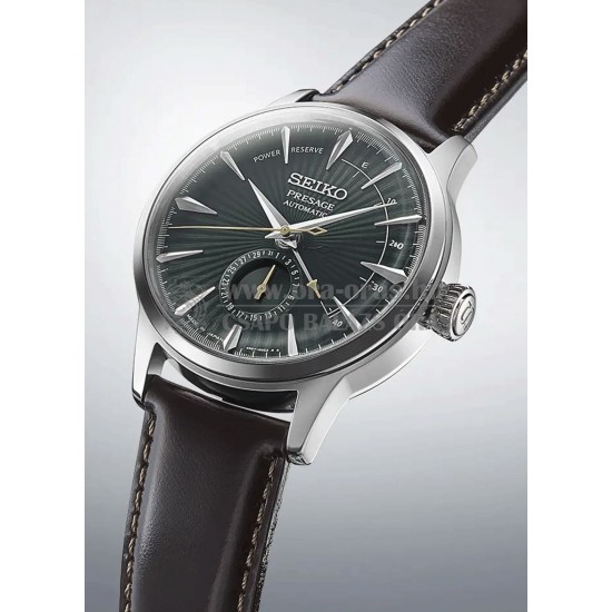 SEIKO SSA459J1 Presage Cocktail Time Midnight Mockingbird automata férfi karóra SEIKO SSA459J1 Presage Cocktail Time Midnight Mockingbird automata férfi karóra