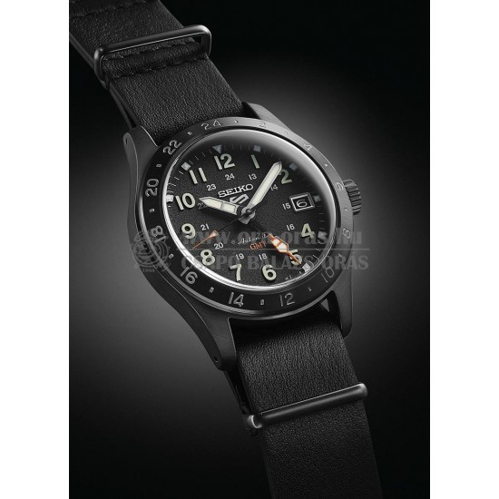 SEIKO SSK025K1 5 Sports Field Deception Mechanical GMT automata férfi karóra SEIKO SSK025K1 5 Sports Field Deception Mechanical GMT automata férfi karóra