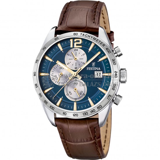 FESTINA F16760/7 TIMELESS CHRONOGRAPH elemes férfi karóra FESTINA F16760/7 TIMELESS CHRONOGRAPH elemes férfi karóra