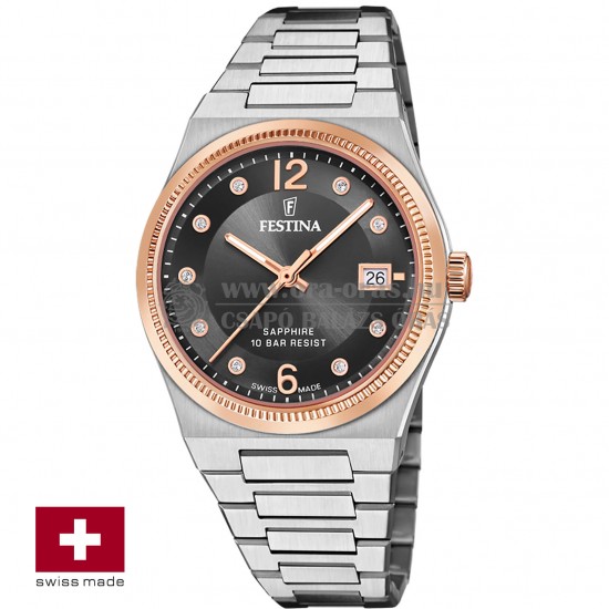 FESTINA F20037/3 My Swiss Time elemes női karóra