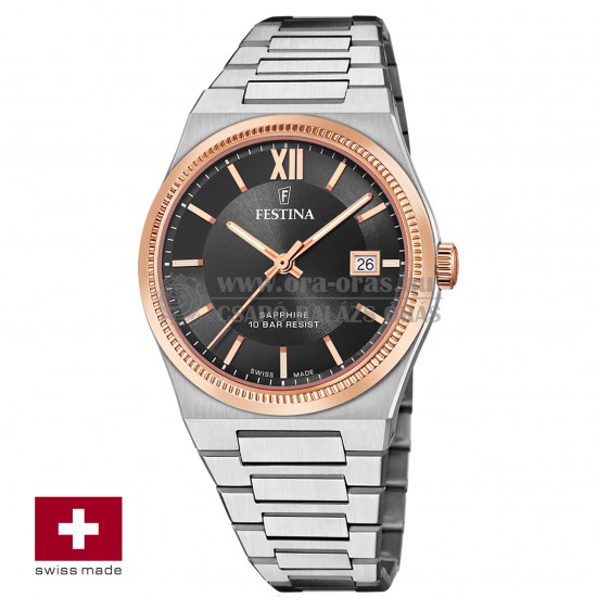 FESTINA F20036/3 My Swiss Time elemes férfi karóra
