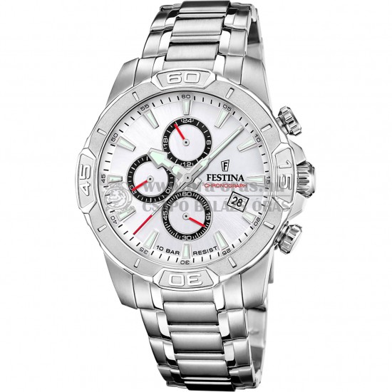 FESTINA F20704/1 Timeless Chronograph elemes férfi karóra