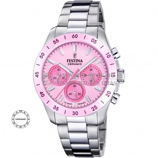 FESTINA F20693/2 Ceramic elemes női karóra