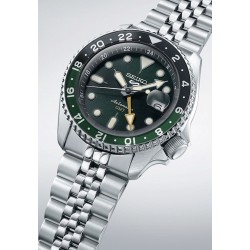 SEIKO SSK035K1 5 Sports SKX GMT Bi-Colour Green automata férfi karóra SEIKO SSK035K1 5 Sports SKX GMT Bi-Colour Green automata férfi karóra