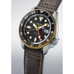 SEIKO SSK036K1 5 Sports SKX GMT in Mocha automata férfi karóra SEIKO SSK036K1 5 Sports SKX GMT in Mocha automata férfi karóra