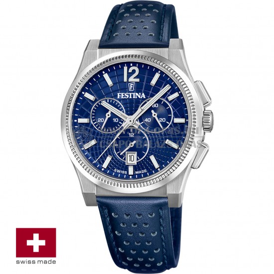 FESTINA F20060/2 Swiss Rive elemes férfi karóra