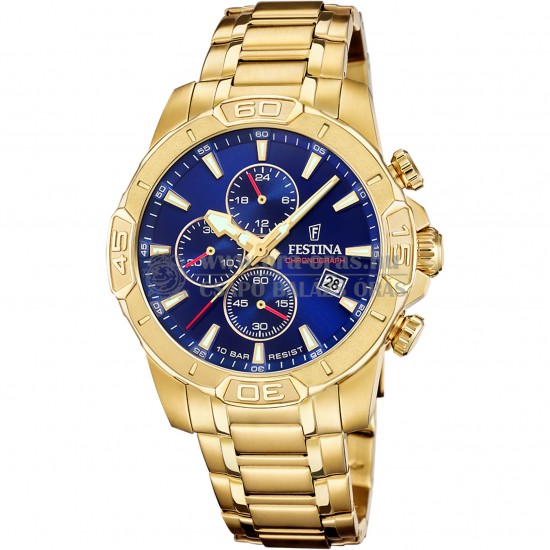 FESTINA F20705/3 TIMELESS CHRONOGRAPH elemes férfi karóra FESTINA F20705/3 TIMELESS CHRONOGRAPH elemes férfi karóra