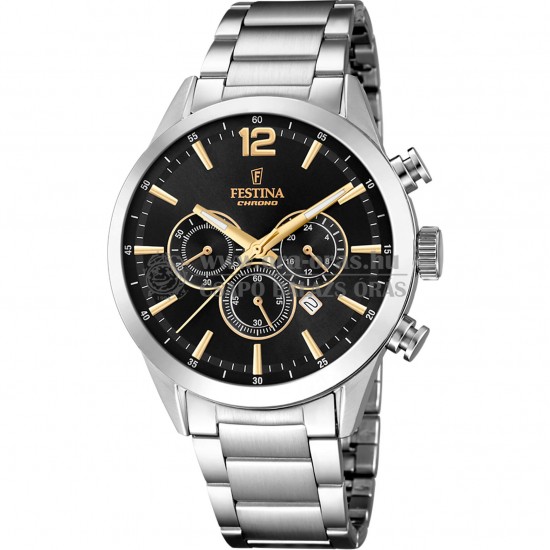FESTINA F20343/4 Timeless Chronograph elemes férfi karóra FESTINA F20343/4 Timeless Chronograph elemes férfi karóra