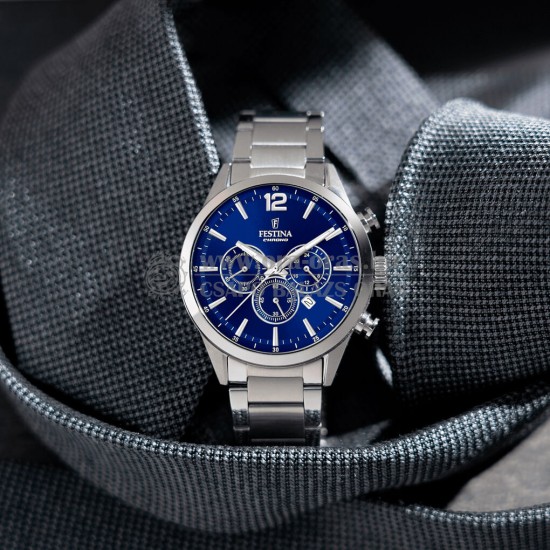 FESTINA F20343/7 Timeless Chronograph elemes férfi karóra FESTINA F20343/7 Timeless Chronograph elemes férfi karóra