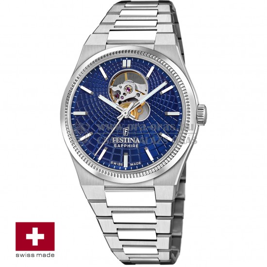FESTINA F20053/2 Swiss Made Rive Automatic automata férfi karóra