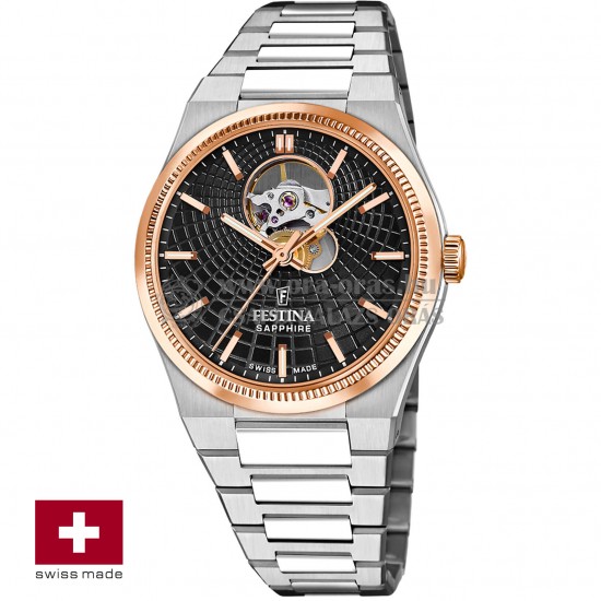 FESTINA F20061/4 Swiss Made Rive Automatic automata férfi karóra FESTINA F20061/4 Swiss Made Rive Automatic automata férfi karóra