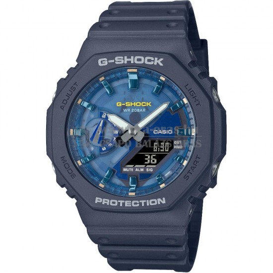CASIO GA-2100AS-2AER G-SHOCK Classic elemes férfi karóra