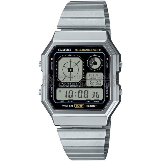 CASIO A130WE-1AEF VINTAGE elemes unisex karóra