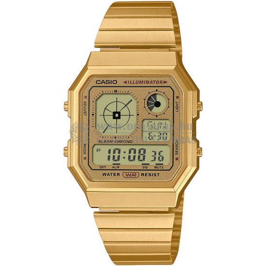 CASIO A130WEG-9AEF VINTAGE elemes unisex karóra CASIO A130WEG-9AEF VINTAGE elemes unisex karóra