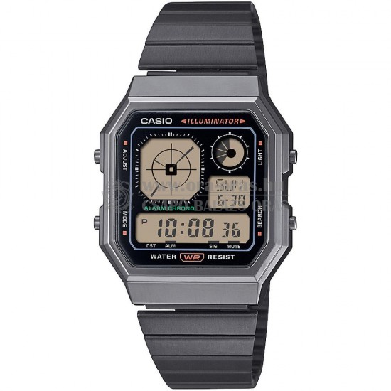 CASIO A130WEGG-1AEF VINTAGE elemes unisex karóra CASIO A130WEGG-1AEF VINTAGE elemes unisex karóra