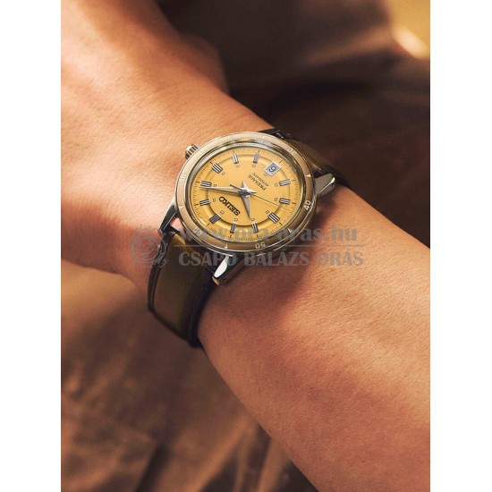 SEIKO SRPL75J1 PRESAGE STYLE 60'S Style 60s in Golden Yellow automata férfi karóra