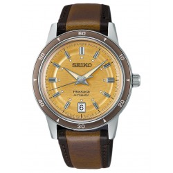 SEIKO SRPL75J1 PRESAGE STYLE 60'S Style 60s in Golden Yellow automata férfi karóra