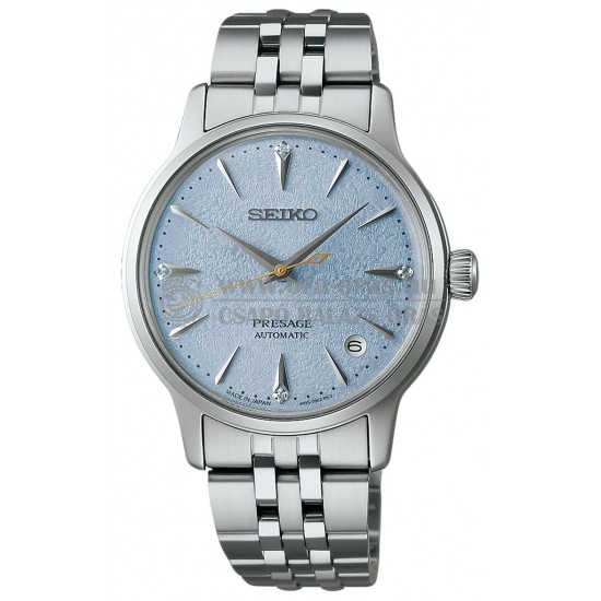 SEIKO SRPL61J1 Presage Cocktail Frozen Skydiving Diamond Cocktail Time automata női karóra