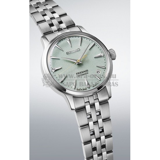 SEIKO SRPL63J1 Presage Cocktail Frozen Mojito Diamond Cocktail Time automata női karóra