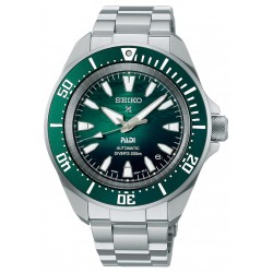 SEIKO SRPL53K1 PROSPEX SEA Samurai PADI 60 th. Anniversary 4R Compact Mechanical Diver's Watch in Underwater Green Special Edition automata férfi karóra