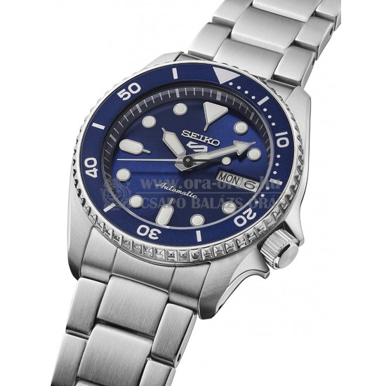 SEIKO SRPL77K1 5 Sports SKX New Colour Collection Street Denim automata férfi karóra
