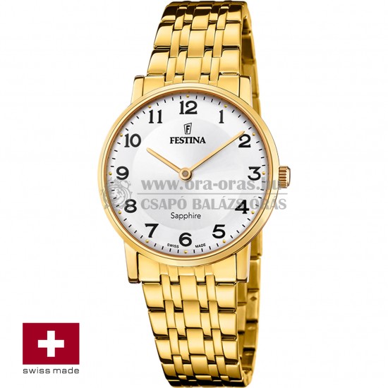FESTINA F20048/1 Swiss Classic elemes női karóra FESTINA F20048/1 Swiss Classic elemes női karóra