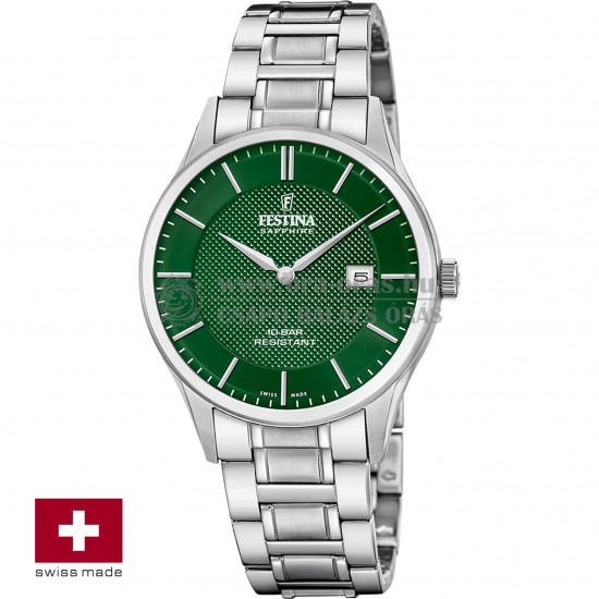 FESTINA F20067/5 Swiss Classic elemes férfi karóra