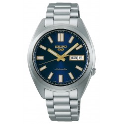 SEIKO SRPL55K1 5 Sports SNXS Vintage Gold Collection In Blazer Blue automata férfi karóra