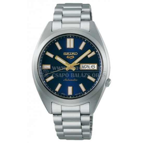 SEIKO SRPL55K1 5 Sports SNXS Vintage Gold Collection In Blazer Blue automata férfi karóra