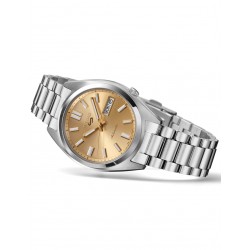 SEIKO SRPL59K1 5 Sports SNXS Vintage Gold Collection In Gold Cufflinks automata férfi karóra
