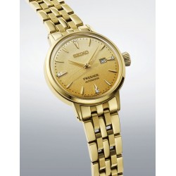 SEIKO SRE018J1 Presage Cocktail Eggnog Diamond Set Cocktail Time automata női karóra