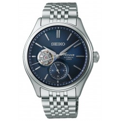 SEIKO SPB527J1 Presage Classic Open Heart in Ai-iro Japan blue automata férfi karóra