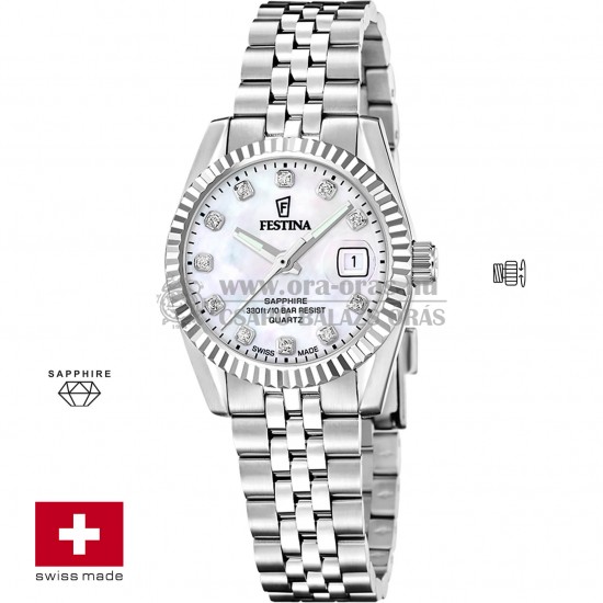 FESTINA F20087/1 Swiss Classic elemes női karóra