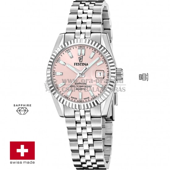 FESTINA F20087/2 Swiss Classic elemes női karóra