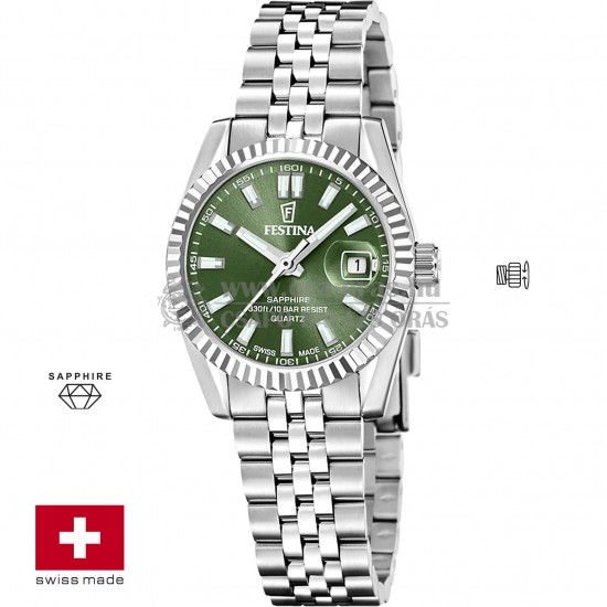 FESTINA F20087/5 Swiss Classic elemes női karóra