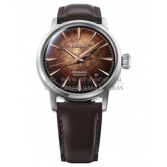 SEIKO HCB003J1 Presage Cocktail Cocktail Time Whisky Mist automata férfi karóra