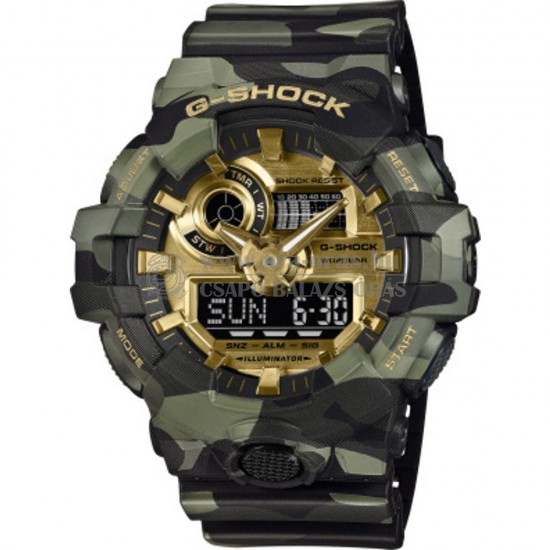 CASIO GA-700CMG-3AER G-SHOCK Classic elemes férfi karóra