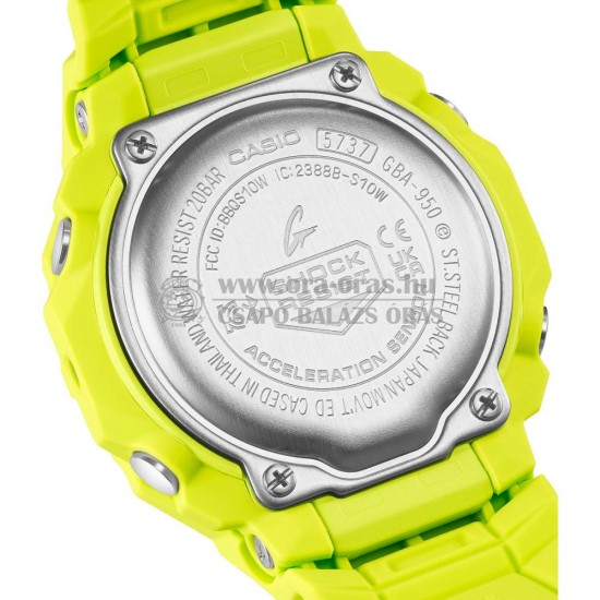 CASIO GBA-950-9A3ER G-SHOCK G-SQUAD elemes férfi karóra