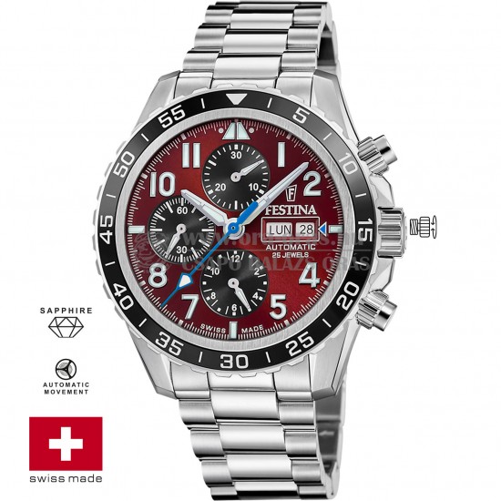 FESTINA F20055/5 Swiss Automatic automata férfi karóra