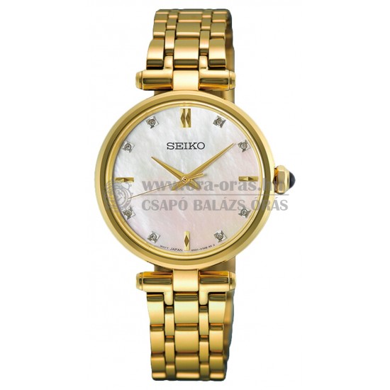 SEIKO HGH008P1 fémcsatos elemes női karóra SEIKO HGH008P1 fémcsatos elemes női karóra