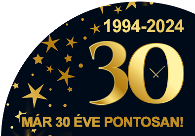 Már 30 éve pontosan.